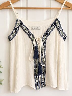 Sleeveless Flowy Tank Top